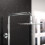 NES Home Modern Round Exposed Thermostatic Mixer Shower Set With Shower Head and Handheld 5
