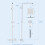 NES Home Modern Square Matte Black Exposed Thermostatic Mixer Shower Set With Easy Fittings 2
