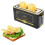 Kaiser (Black) Kaiser Empire Retro Electric 2 Slice Toaster 8
