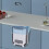 Small Collapsible Door Hanging Wall Mount Trash Garbage Waste Recycling Bin 3