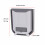 Small Collapsible Door Hanging Wall Mount Trash Garbage Waste Recycling Bin 8