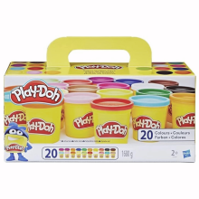 Large set of Play-Doh Super Colour Pack of Big 20 Cans