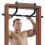 (Black) Gym Exercise Pull Up Bar for Door Doorway 6