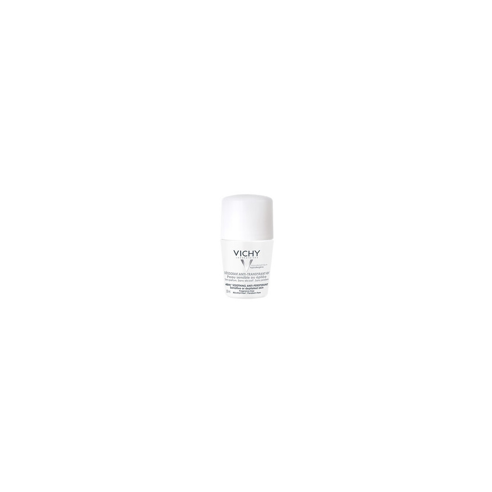 Vichy - Antiperspirant Deodorant-48h roll-on for sensitive or depilated skin (Soothing Anti-perspirant) 50 ml 50ml