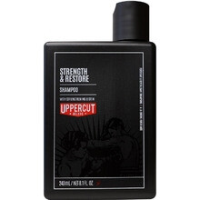Uppercut - Deluxe Strenght &amp; Restore Shampoo - Posilující šampon pro všechny typy vlasů 240ml