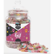 Worlds Best Mum Fizzy Mix Novelty Sweet Tub 1700gm