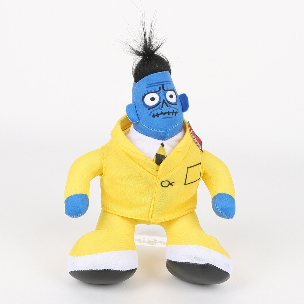 Veishet (Blue Face) Beetlejuice Plush Toy Scary Stuffed Ghost Doll Decor Fun Pendant Film Derivative