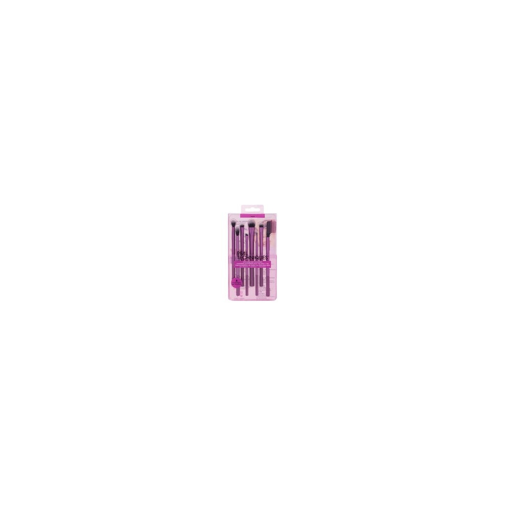 Real Techniques - Everyday Eye Essentials Brushes Set - A set of cosmetic brushes for eye makeup