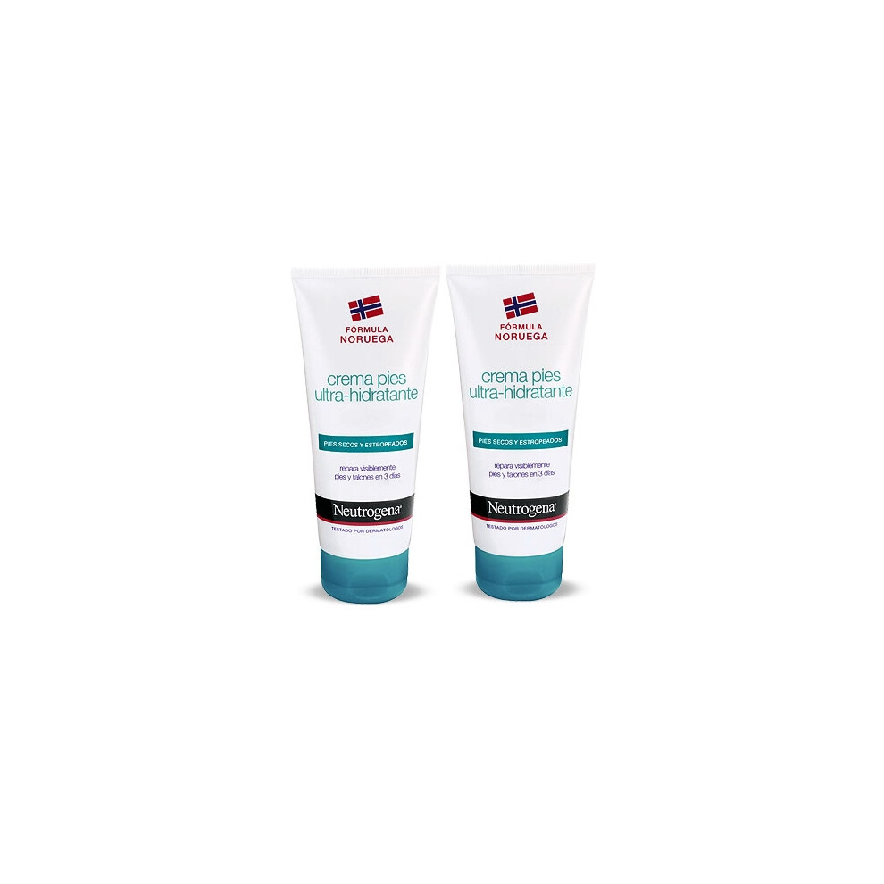 Neutrogena Norwegian Formula Nourishing Foot 2X100ml Cream