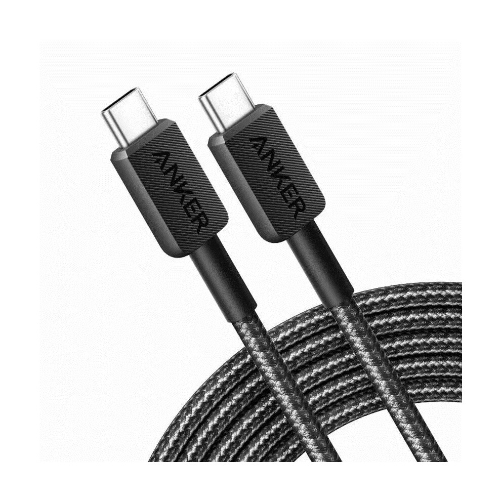 Anker 322 USB cable 0.9 m USB C Black