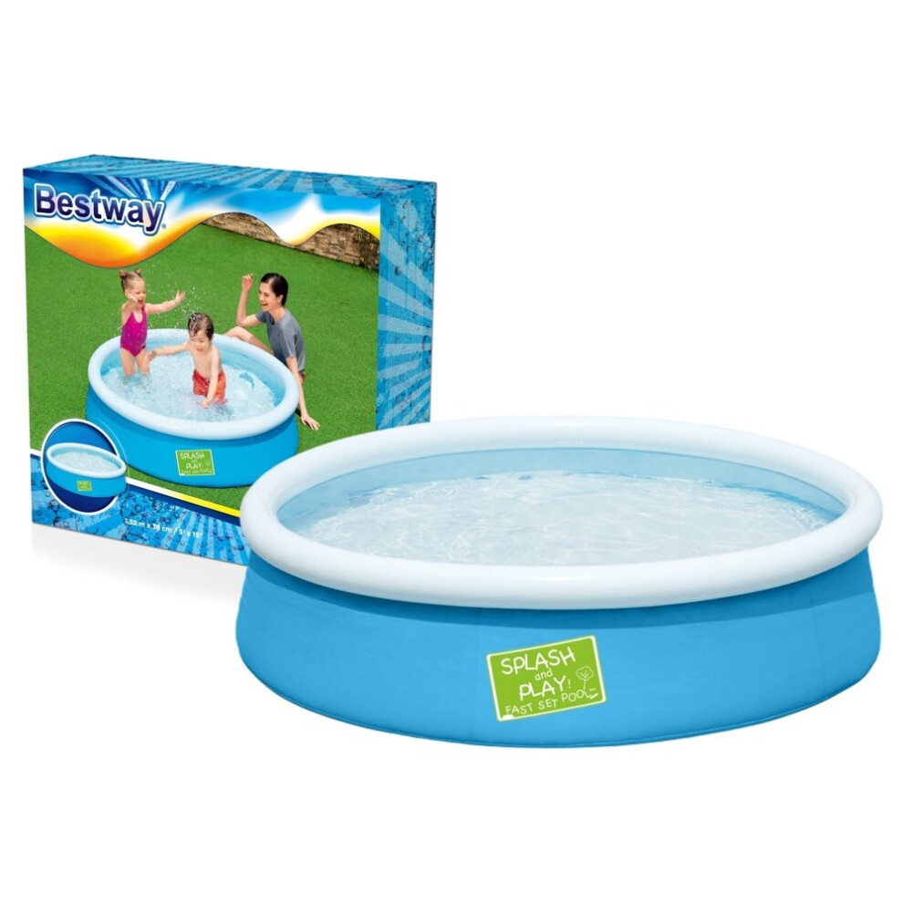 Children's 152cm Garden Pool - Easy Setup, Fun Colors, Ages 3+