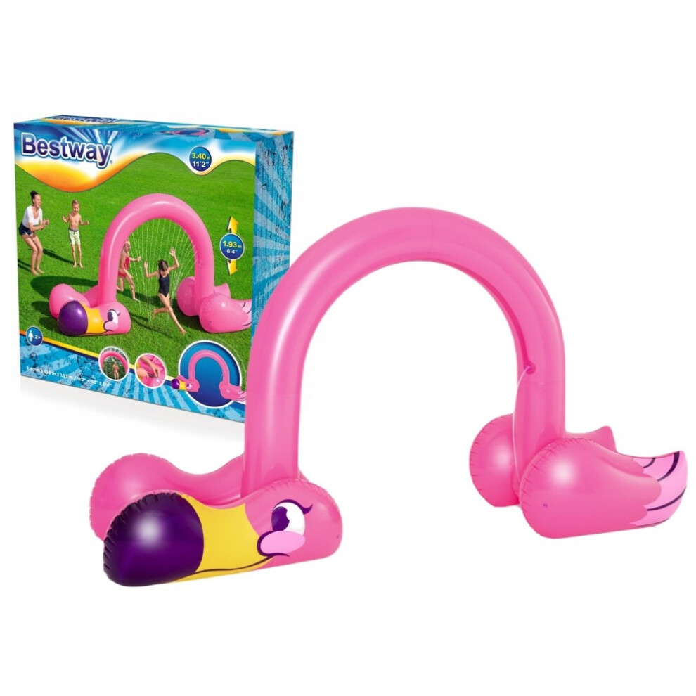 Giant Flamingo Inflatable Sprinkler for Outdoor Fun