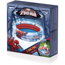 Spider-Man Inflatable Pool - 122x30 cm, 200L, Ages 3+