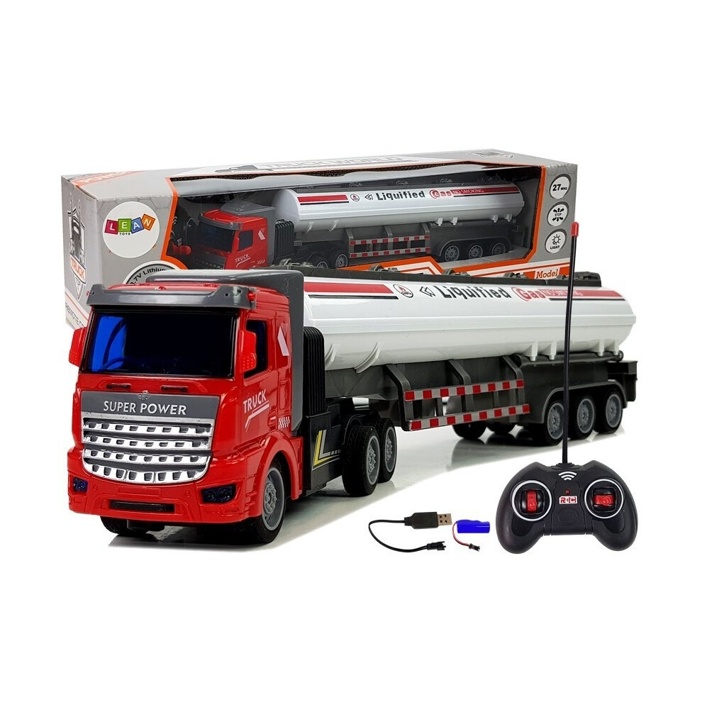 Remote-Controlled 1:48 Scale Cistern Delivery Truck