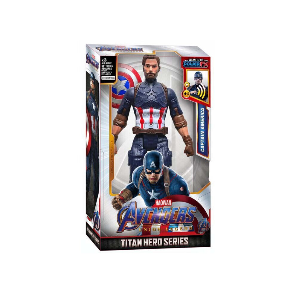 (Captain America) Marvel The Avengers Action Figure Toys PVC Model Toys