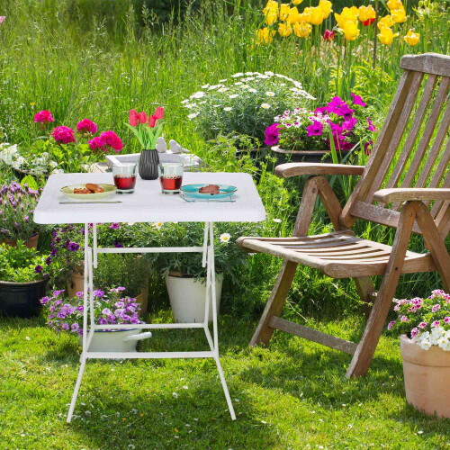 Gartentisch in Holzoptik 1