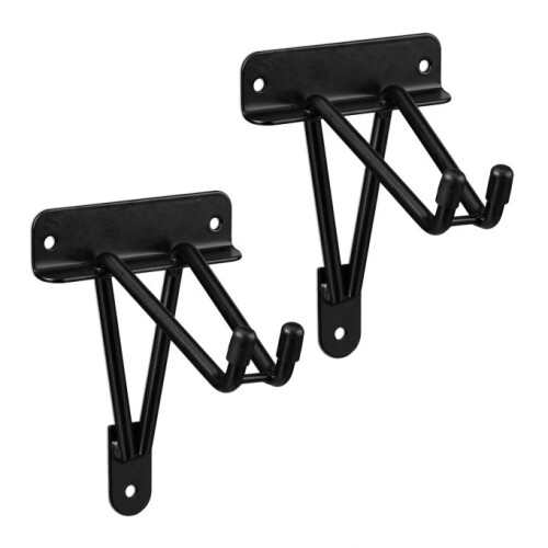 Set di 2 ganci da parete per garage