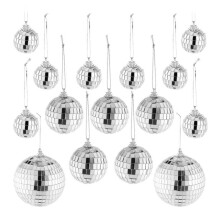Set mit 15 Mini-Diskokugeln