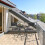Set di mobili da balcone da 3 pezzi in effetto legno 3