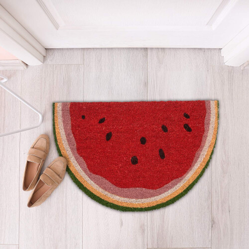 Halbrunde Fußmatte Wassermelone 1