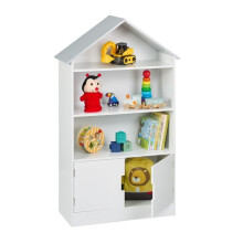 Hausförmiges Regal für Kinder