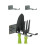 Lange Wandhaken 3er Set 1
