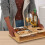 Couchtisch mit Tablett aus Edelstahl 3