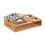 Couchtisch mit Tablett aus Edelstahl 6