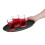 Rundes Serviertablett 5er Set 35 cm 6