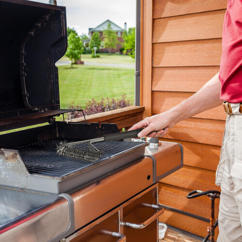 Grillbürste Edelstahl 2er Set 1