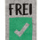 Türschild Besetzt Frei 10er Set 6