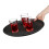 Rundes Serviertablett 3er Set 40 cm 6