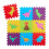 Puzzlematte Dinosaurier bunt 1