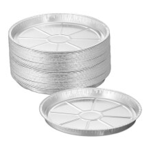 Runde Aluminiumschalen im Set zu 50 Stück