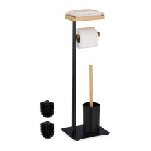 WC-Stuhl aus Bambus und Eisen