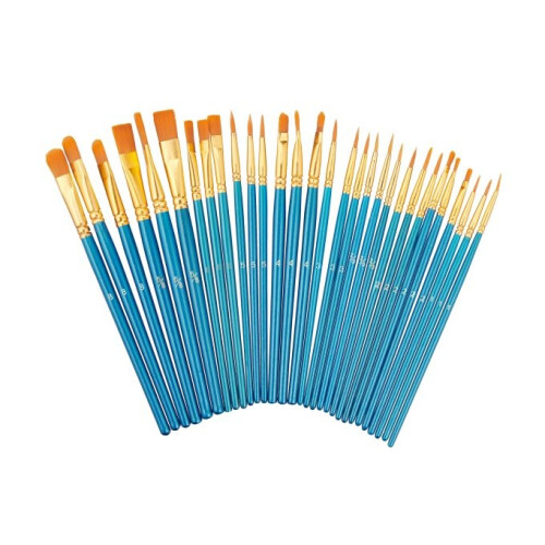 30-teiliges Pinselset
