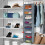 Hängeregal Kleiderschrank 8 Fächer 3
