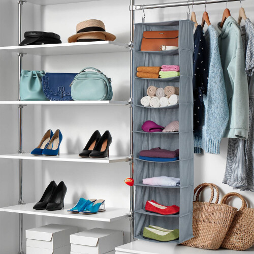 Hängeregal Kleiderschrank 8 Fächer 2