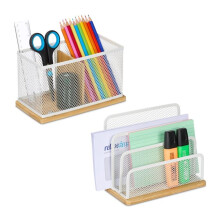 2-teiliges Schreibtisch-Organisationsset