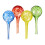Bunte Wasserbälle Glas 4er Set 1