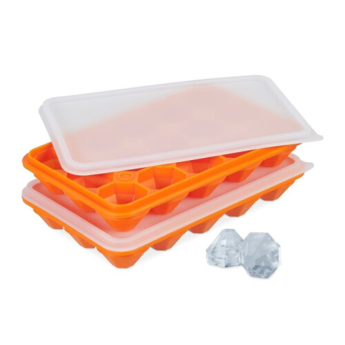 Eiswürfelform 2er Set Diamanten