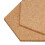 Panneaux perforés hexagonaux en liège, lot de 14 6