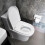 Faltbare Sitzbadewanne für die Toilette 2