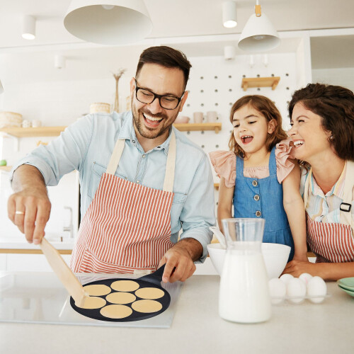 Pfannkuchenpfanne mit Gesichtern 2