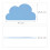 Tischsets für Kinder in Form von Wolken 4
