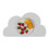 Tischsets für Kinder in Form von Wolken 1