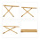 Sedile WC pieghevole 2 pezzi 6