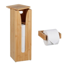 2-teiliges Set für Toilettenpapierhalter