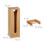 2-teiliges Set für Toilettenpapierhalter 4