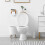 Toilettenpapierhalter aus Bambus mit Ablage 3